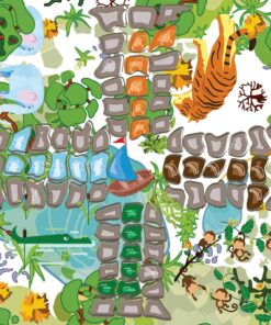 Jungle Themed Ludo Design