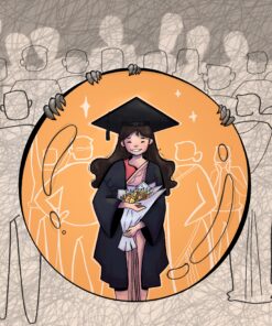 Graduation Illustration