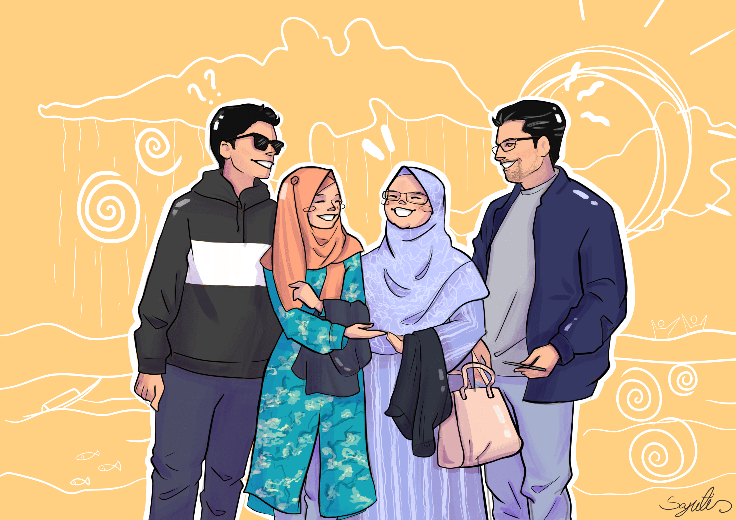 Custom Cartoon Illustration